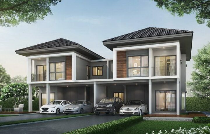 Presenting a beautiful 2-storey twin house.