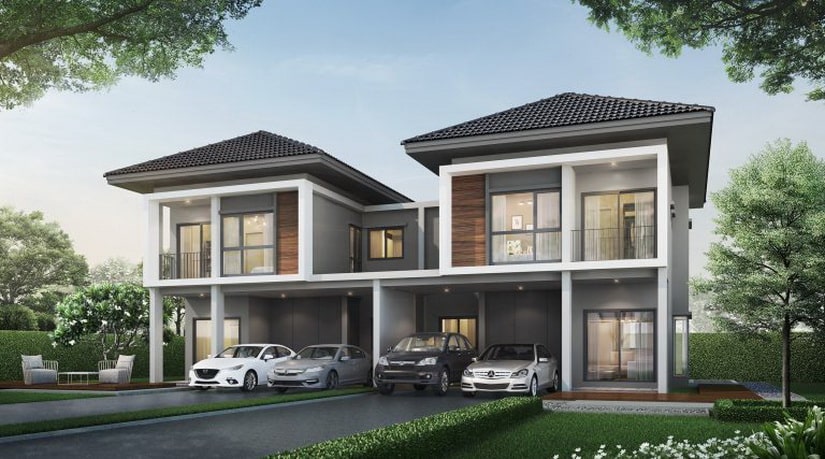 Presenting a beautiful 2-storey twin house.